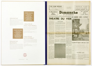 Yves Klein Dimanche 