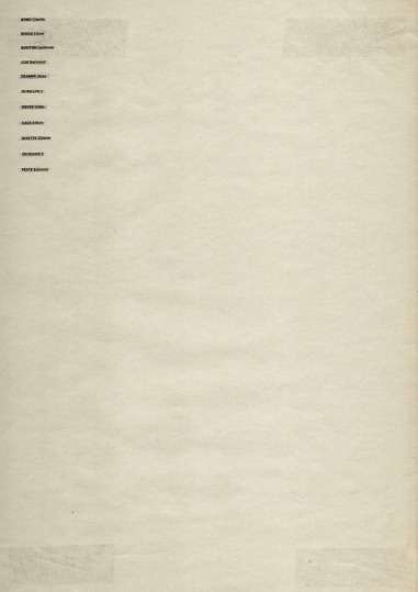 Listes (Bobo Bosse Bouton)