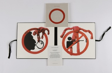 Interdictions [2 lithographs assembled in a canvas portfolio]