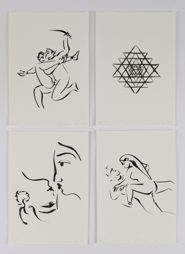 Amour [coffret de 4 dessins]