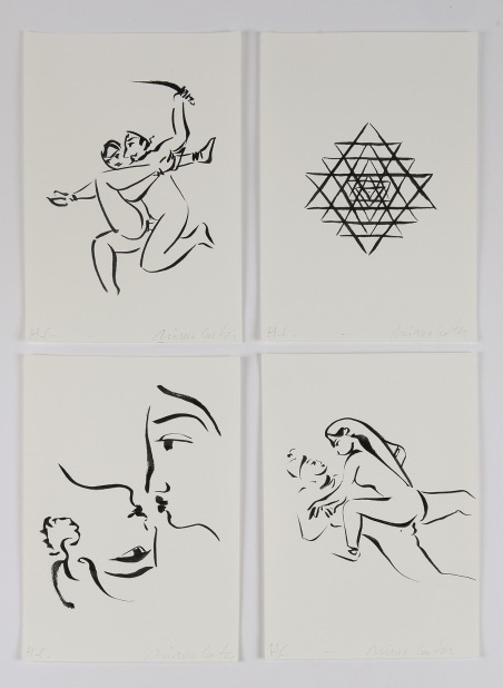 Amour [coffret de 4 dessins]