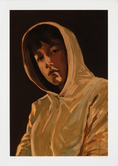 Self-Portrait with a Hood...
