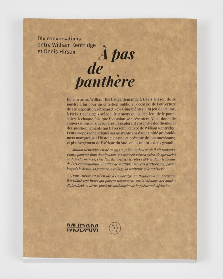 À pas de panthère. Dix conversations entre William Kentridge et Denis Hirson