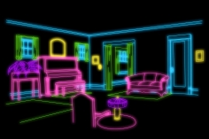 Luminaville (Salon bleu)