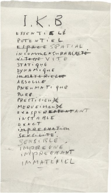 Note sur l'I.K.B