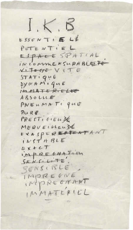 Note sur l'I.K.B