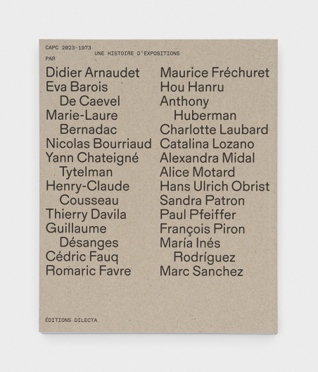 CAPC 2023-1973. Une histoire d'expositions