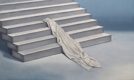 Arche, escalier et drapé (polyptyque)