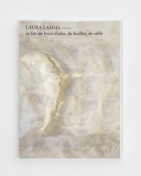 Laura Lamiel. ça fait un bruit d'ailes, de feuilles, de sable