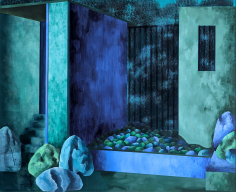 Une nuit au jardin des pierres